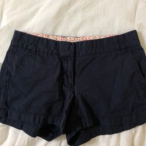 J. Crew navy Chino Shorts